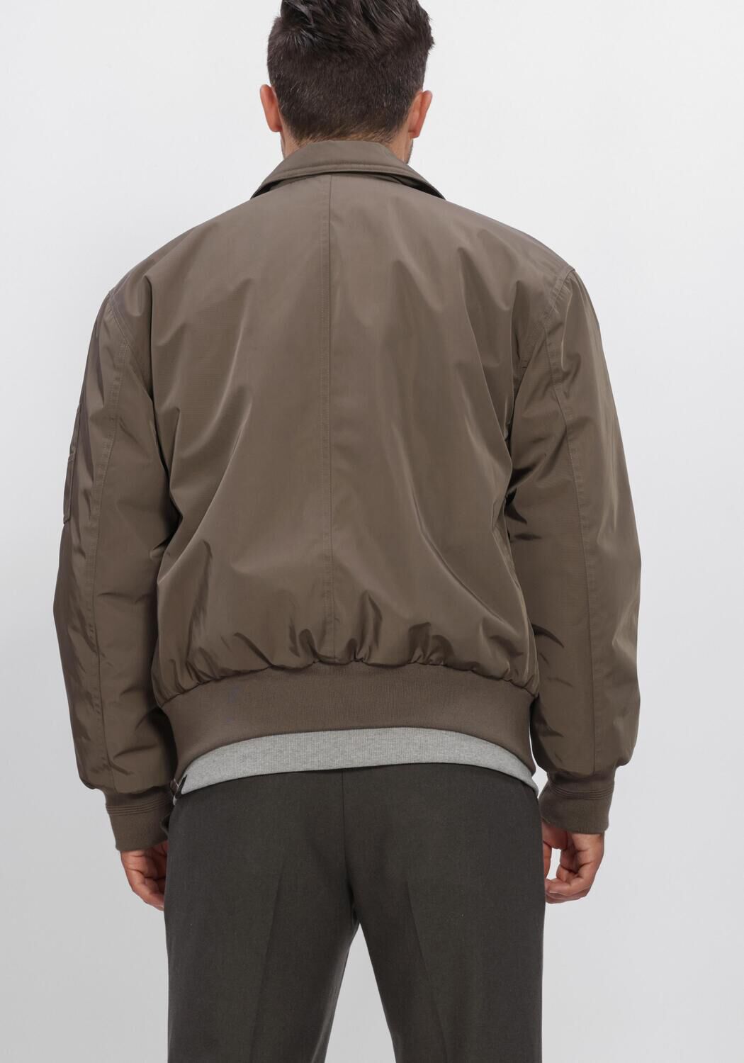 Taupe BUTCHER OF BLUE Jack CARLOS LOOSE FLIGHT BOMBER - large