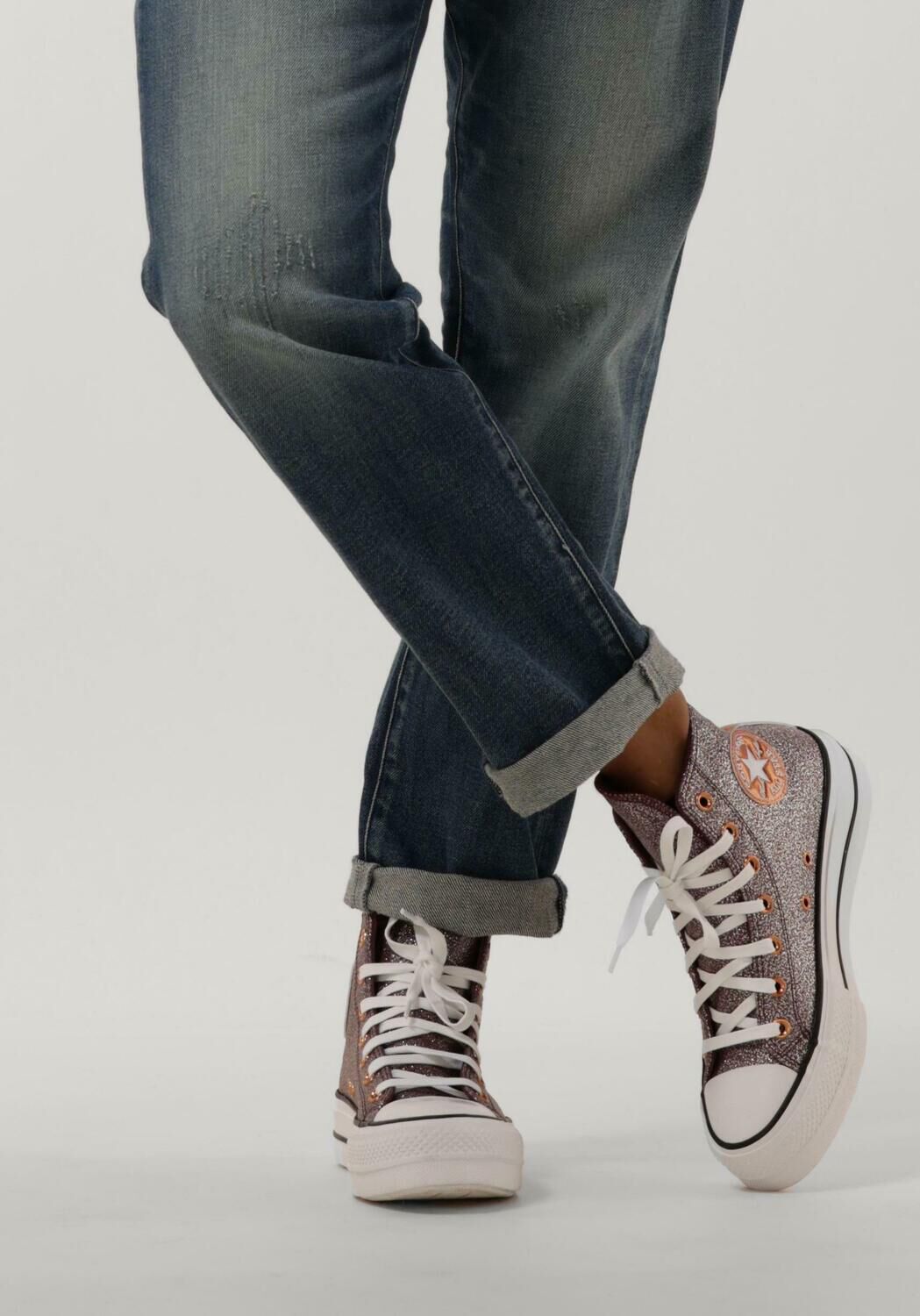 CONVERSE Baskets montantes CHUCK TAYLOR ALL STAR LIFT HI en violet - large