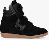 Zwarte HIP Hoge sneaker H1556 - medium