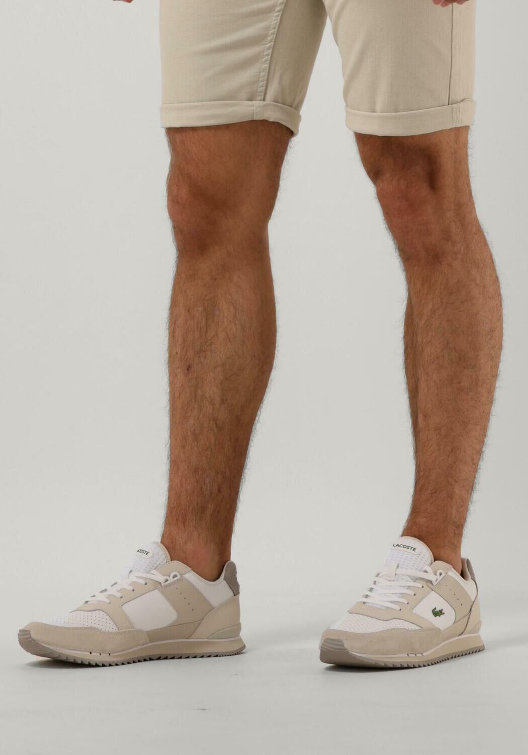 Witte LACOSTE Sneakers PARTNER PISTE - large