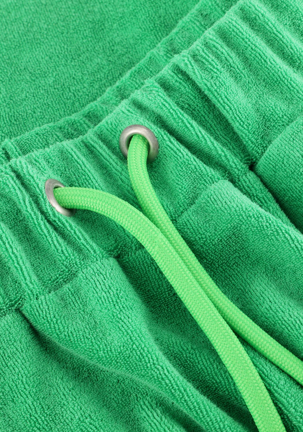 POM AMSTERDAM Pantalon courte SHORTS TERRY PALM GREEN en vert - large