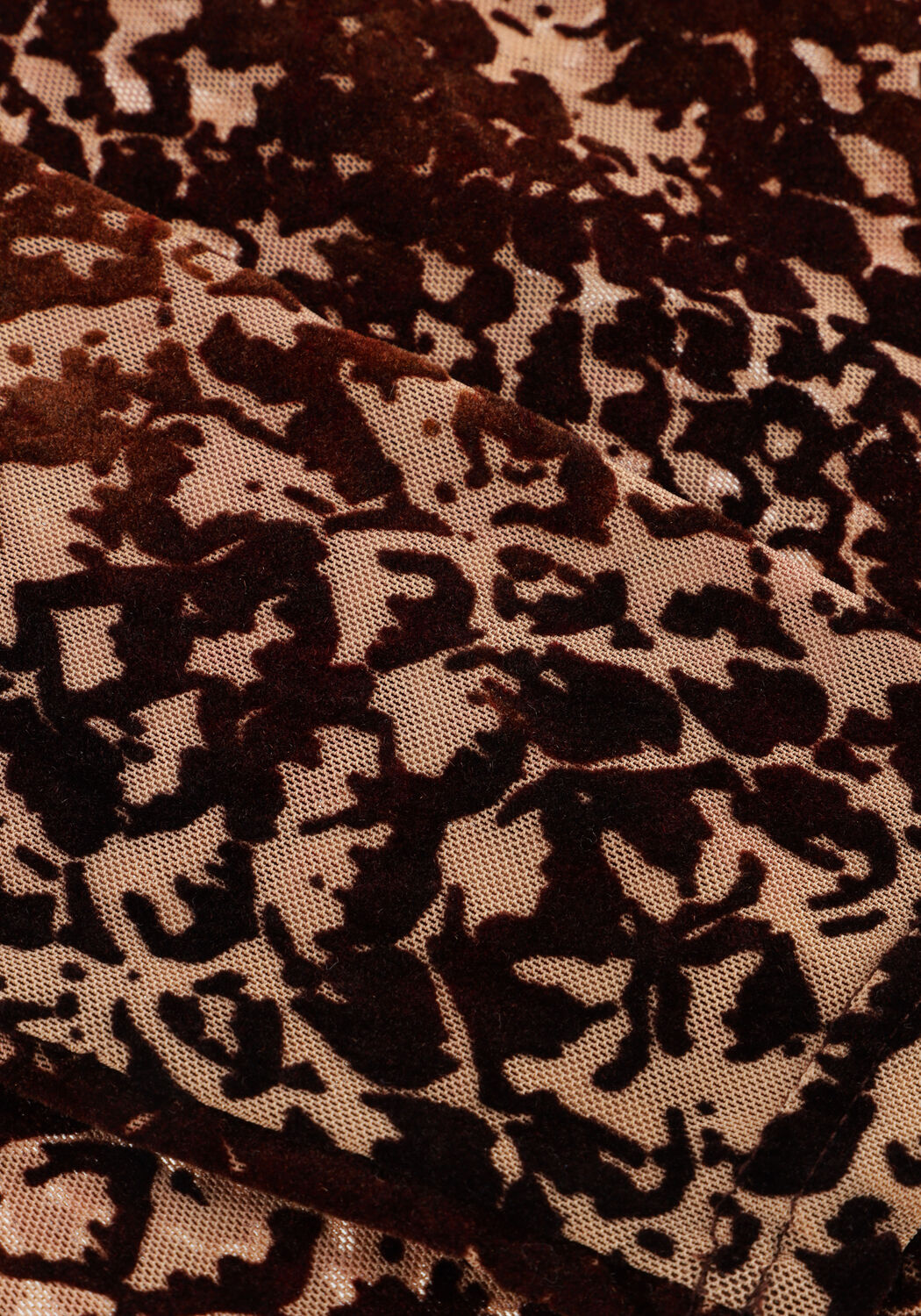 Bruine ROUGE EDIT Top ROUSARI LS O NECK TOP - large