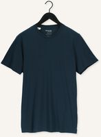 Donkerblauwe SELECTED MEN T-shirt SLHNORMANI180 SS O-NECK TEE Donkerblauwe SELECTED MEN T-shirt SLHNORMANI180 SS O-NECK TEE - medium