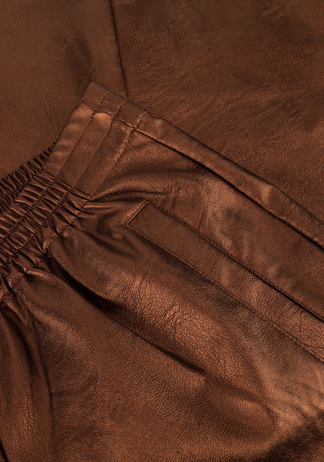 LOUIZON Pantalon MORITZIO en bronze - large