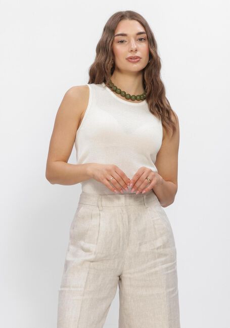 SELECTED WOMEN Haut SLFMOON SUS SL KNIT TOP en beige - large