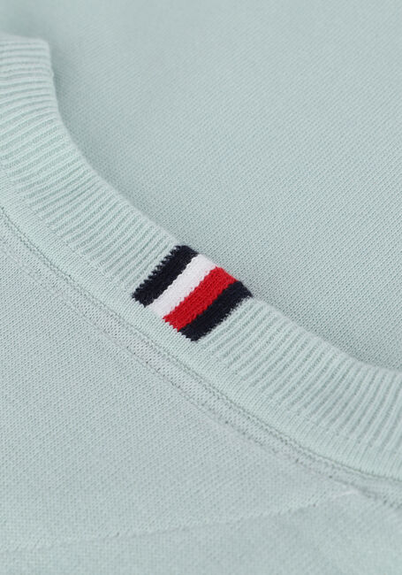 TOMMY HILFIGER Pull 1985 CREW NECK SWEATER Menthe - large