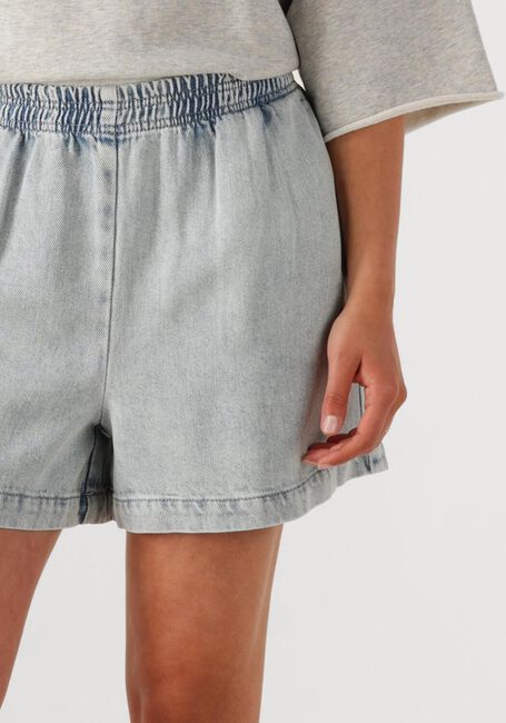 Lichtblauwe CATWALK JUNKIE Korte broek PULL ON DENIM SHORT - large
