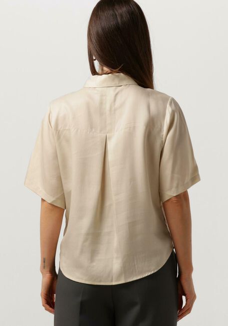Beige ANOTHER LABEL Blouse DACHE SHIRT S/S - large