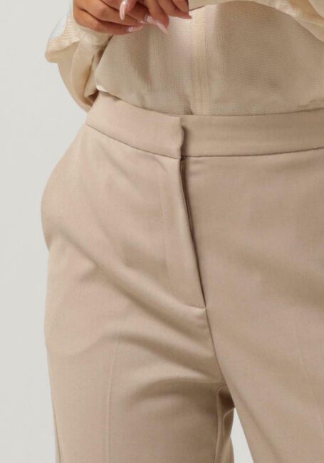 SECOND FEMALE Pantalon KALEEM STRAIGHT TROUSERS en beige - large