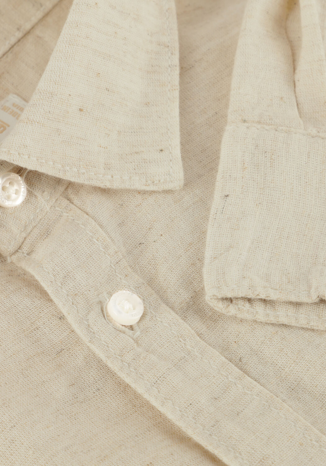 MAYORAL Chemise d&eacute;contract&eacute; L/S LINEN SHIRT en beige - large