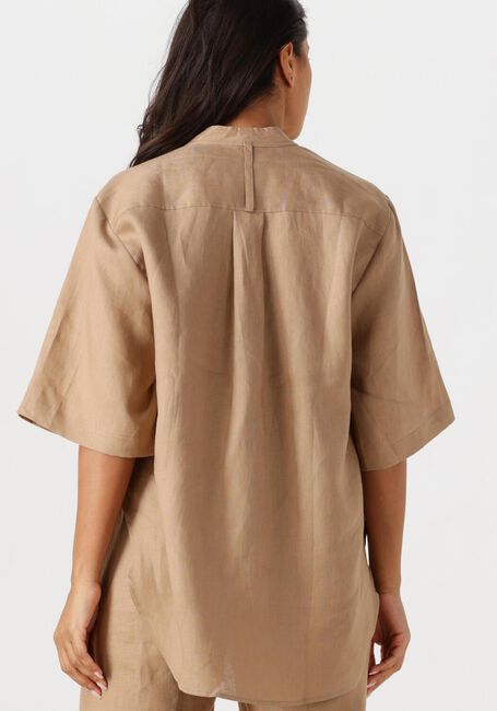 RESORT FINEST Haut SHORT SLEEVE BLOUSE en beige - large