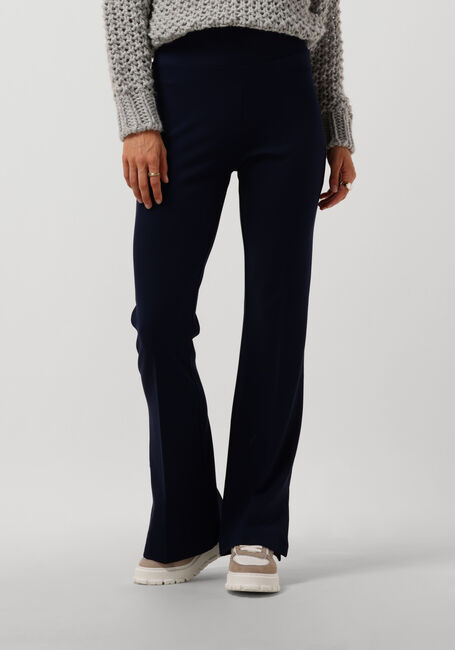 JANSEN AMSTERDAM Pantalon évasé LECIA Bleu foncé - large