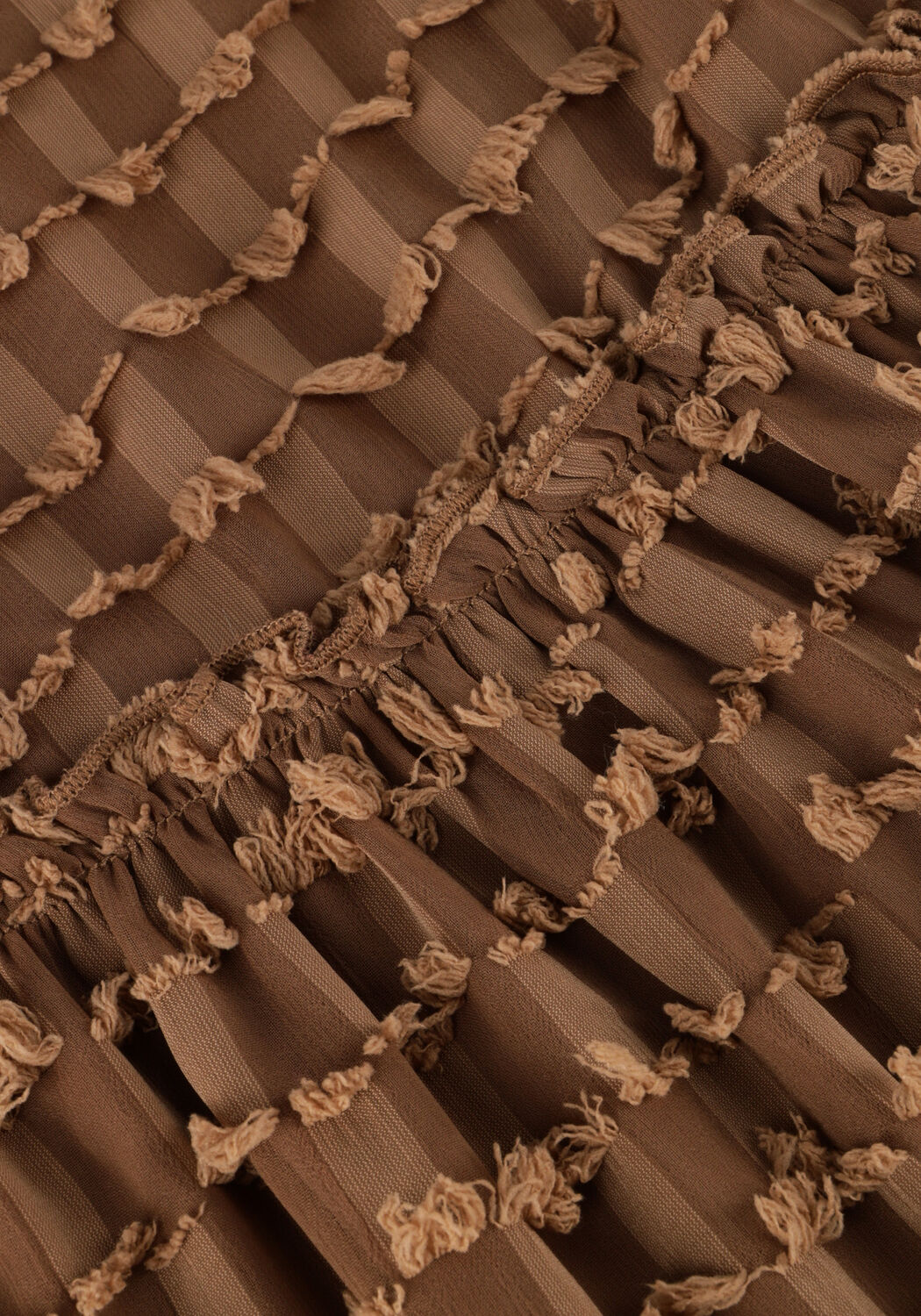 Bruine KOKO NOKO Mini jurk Q52995 - large