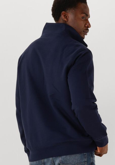 Donkerblauwe LEVI'S Sweater ORIGINAL HM 1/4 ZIP - large