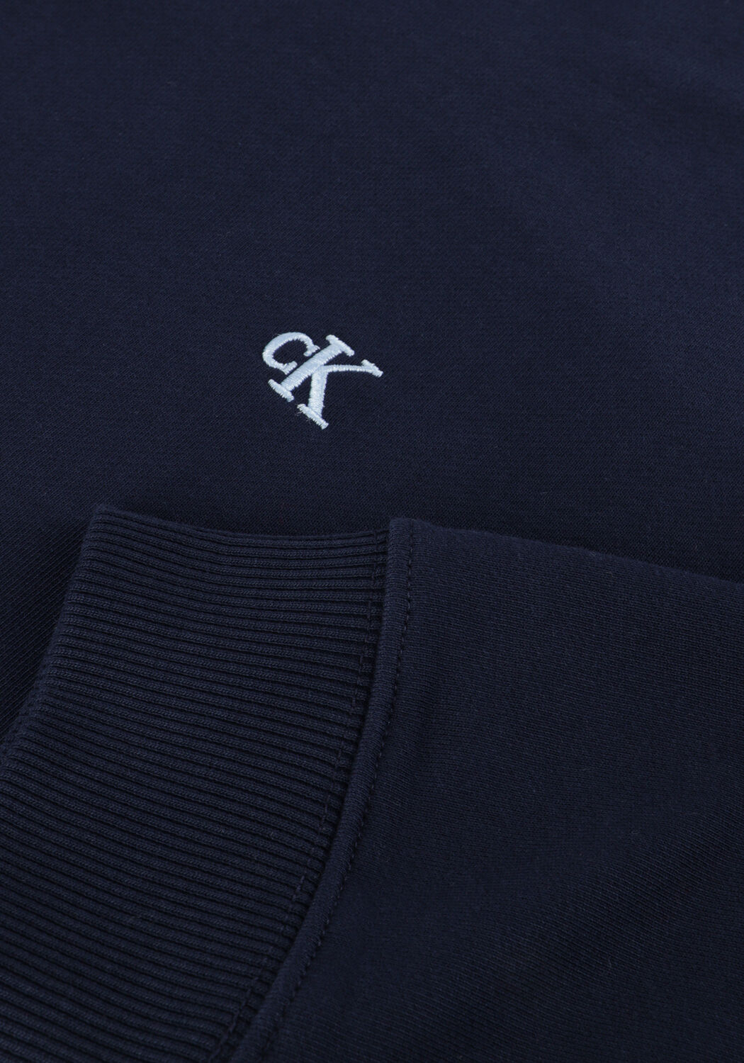 CALVIN KLEIN Chandail LS EU 350TERRY MONOGRAM CN SWEAT Bleu fonc&eacute; - large