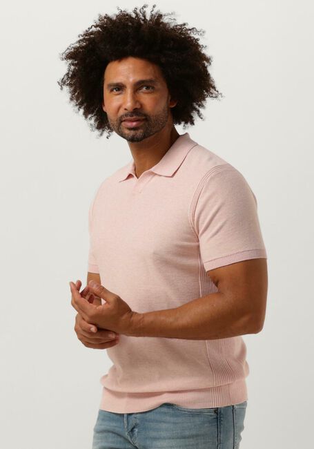 DSTREZZED Polo DS_MERCURY SHORT SLEEVE POLO Rose clair - large