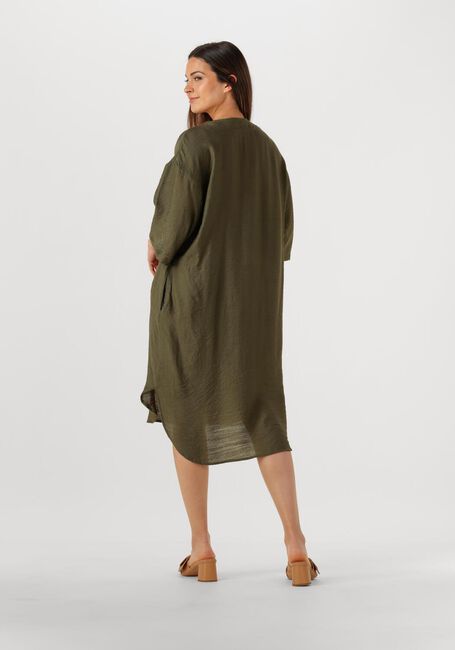 CO'COUTURE Robe midi CARYNCC PLEAT TUNIC DRESS Olive - large