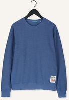 SCOTCH & SODA Chandail GARMENT-DYED INTERLOCK FELPA SWEATSHIRT en bleu SCOTCH & SODA Chandail GARMENT-DYED INTERLOCK FELPA SWEATSHIRT en bleu - medium