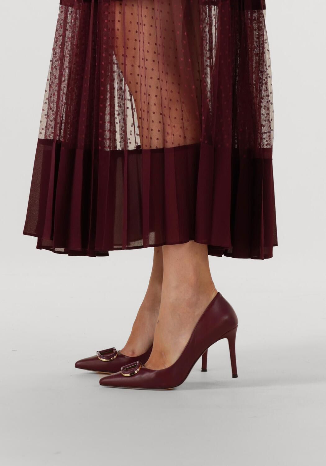 TWINSET MILANO Escarpins 252TCP032 en rouge - large