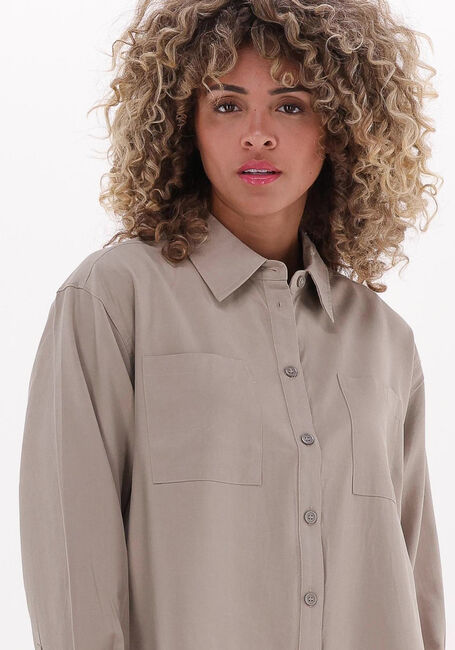 MSCH COPENHAGEN VISILLA SHIRT Blouses en beige - large