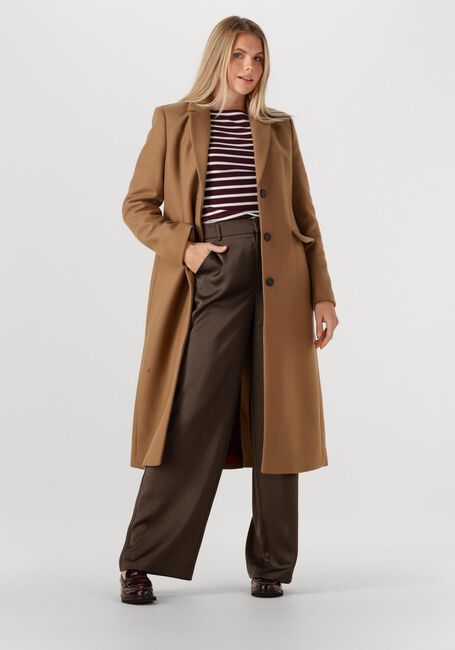 Camel TOMMY HILFIGER Mantel CLASSIC SB WOOL REG MAXI COAT - large