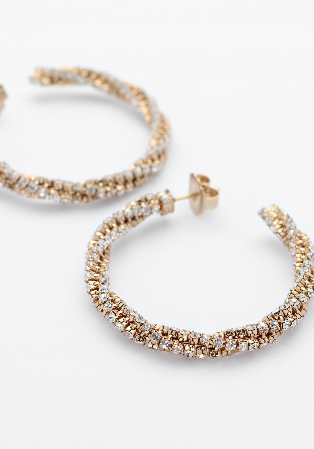  LOTT. GIOIELLI Sieraad TWISTED TENNIS CREOLE L - large