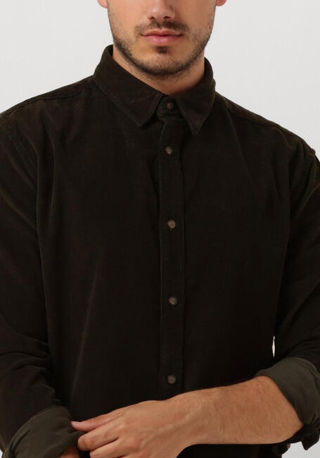 Groene SELECTED HOMME Overshirt SLHREGOWEN-CORD SHIRT LS W - large