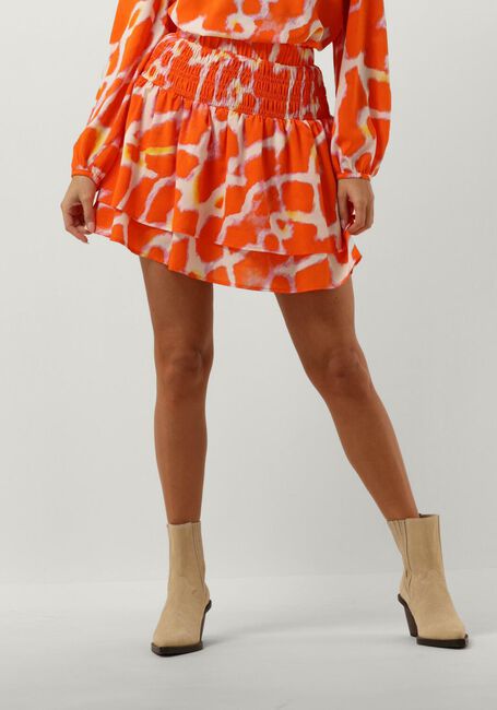 STUDIO AMAYA Mini-jupe VICKY en orange - large