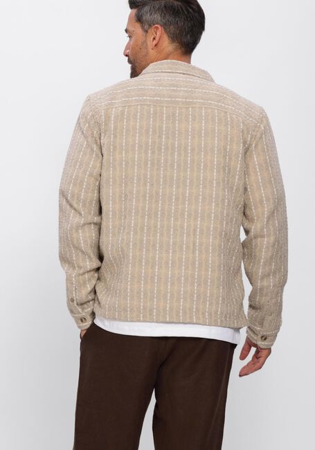 DSTREZZED LINO CHECK OVERSHIRT Surchemises en beige - large