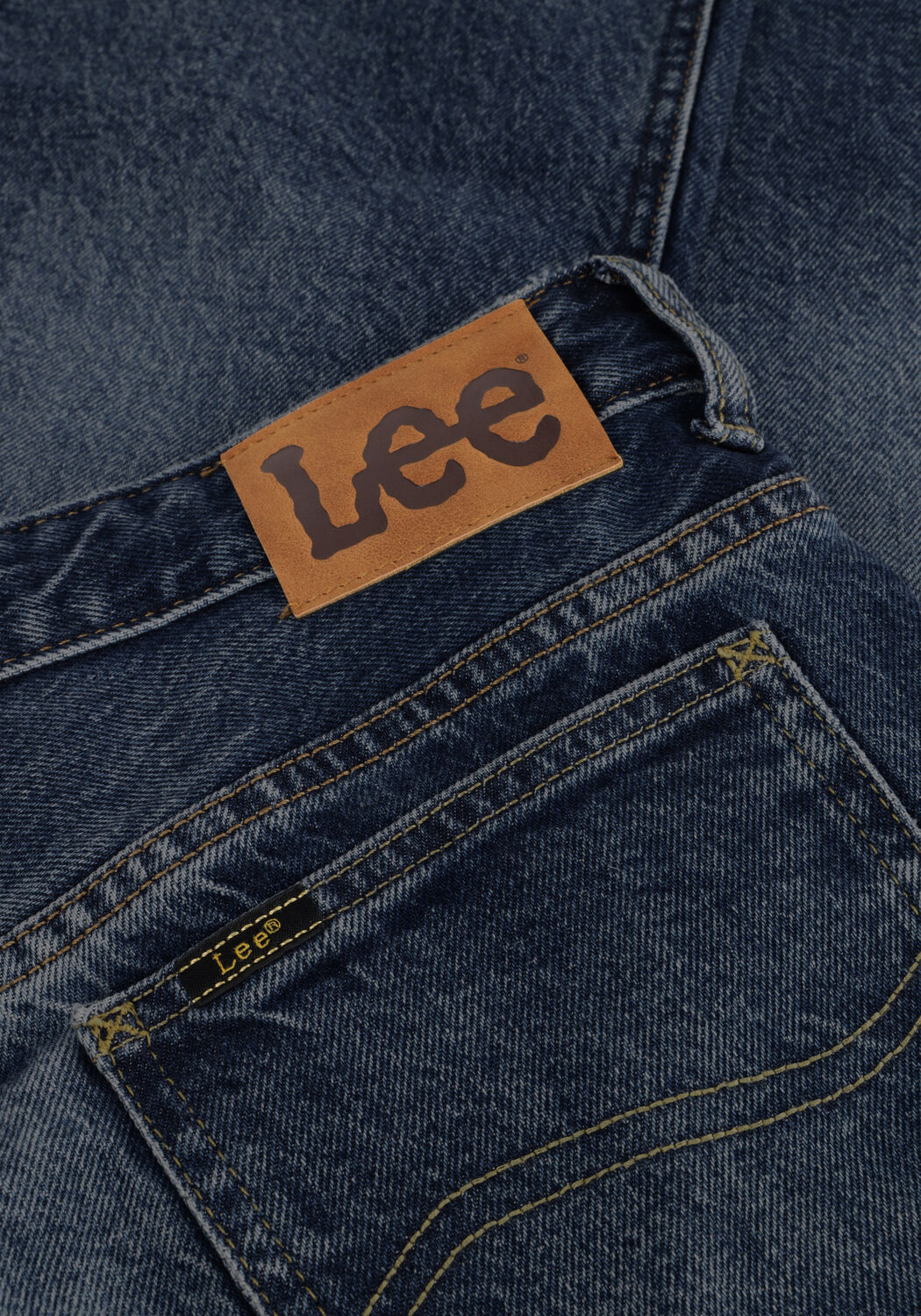 LEE Straight leg jeans RIDER CLASSIC Bleu fonc&eacute; - large