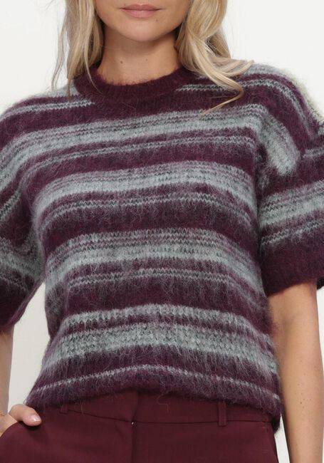 MSCH COPENHAGEN Pull MSCHLYCIE 2/4 PULLOVER STP Bordeaux - large