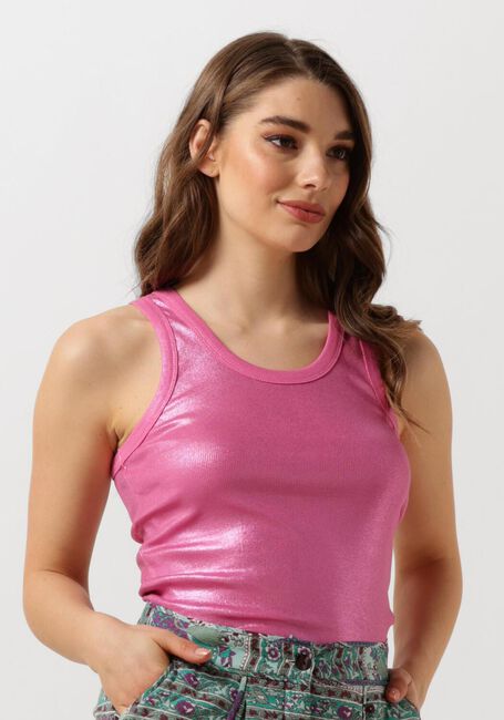 Roze SUMMUM T-shirt RIB TANKTOP COTTON RIB - large