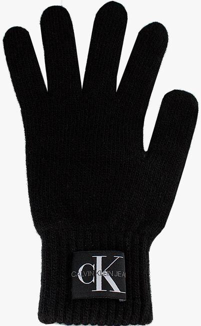 Zwarte CALVIN KLEIN Handschoenen J BASIC WOMEN KNITTE - large