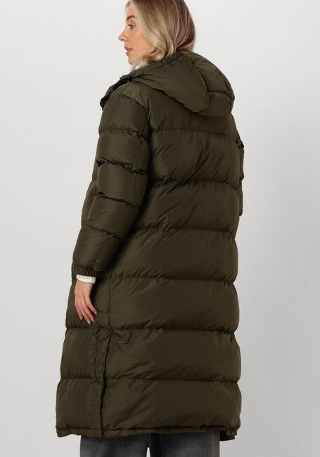 TOMMY JEANS Veste matelassé TJW ALASKA LONG PUFFER en vert - large