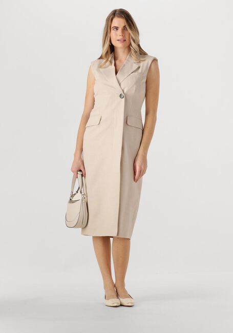 INWEAR Robe midi NAXAIW BLAZER DRESS en beige - large