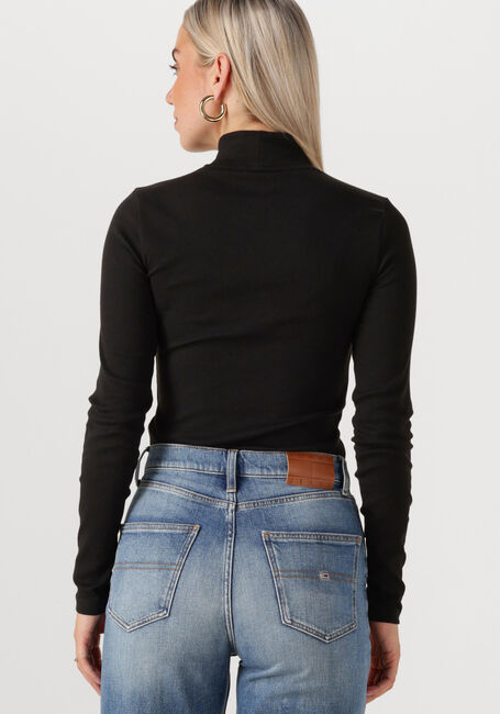 Zwarte TOMMY JEANS Coltrui TJW ESSENTIAL MOCK NECK - large