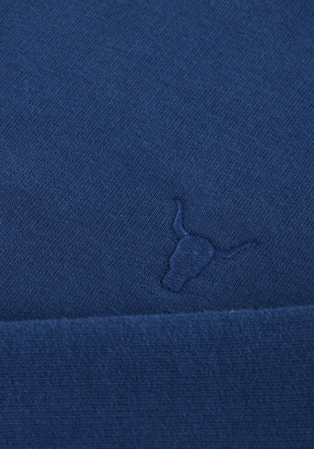 Donkerblauwe ALIX THE LABEL Sweater LADIES KNITTED CROPPED A SWEATER - large