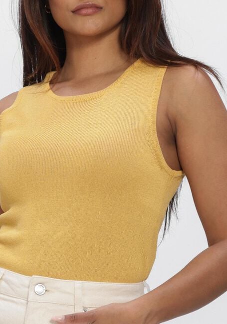 SELECTED WOMEN Haut SLFMOON SUS SL KNIT TOP en beige - large
