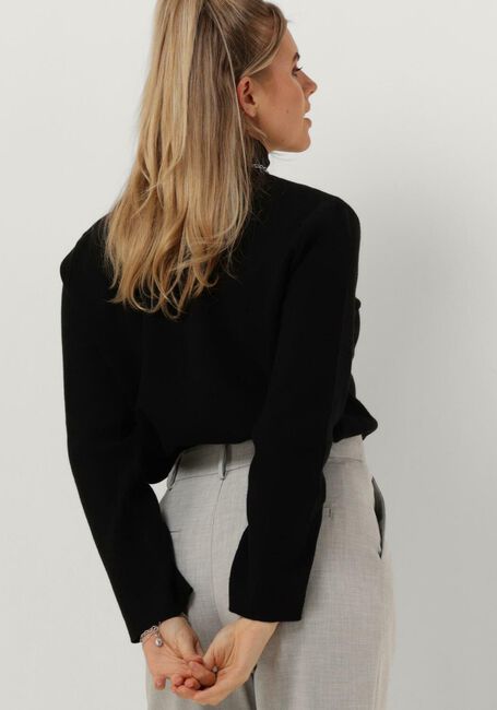 MINUS Col roulé LUPI HIGH NECK KNIT PULLOVER en noir - large
