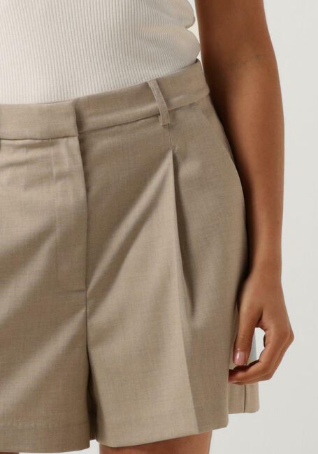 SECOND FEMALE Pantalon courte SHARO SHORTS en beige - large