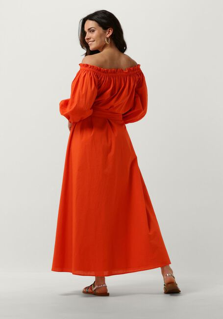 NOTRE-V Robe maxi NV-DANYA OFF SHOULDER DRESS en orange - large