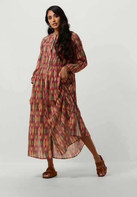 BY-BAR Robe midi LOULOU SUMMER IKAT DRESS en multicolore - large