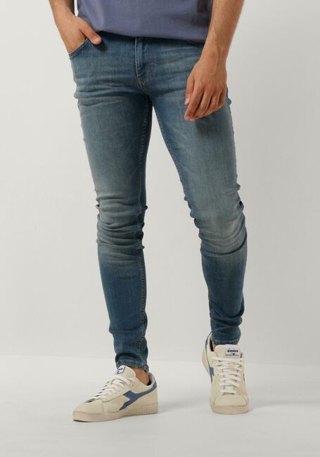 PURE PATH Slim fit jeans W1201 THE DYLAN en bleu - large