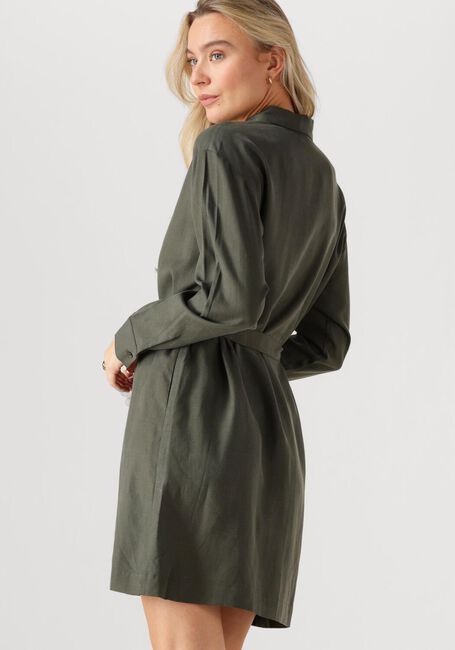 ANOTHER LABEL Mini robe JONI DRESS L/S Olive - large