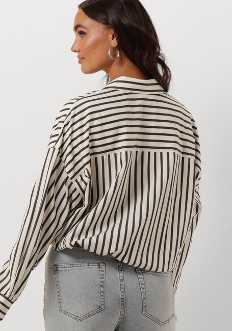 Ecru CATWALK JUNKIE  CROPPED BUTTON UP BLOUSE - large