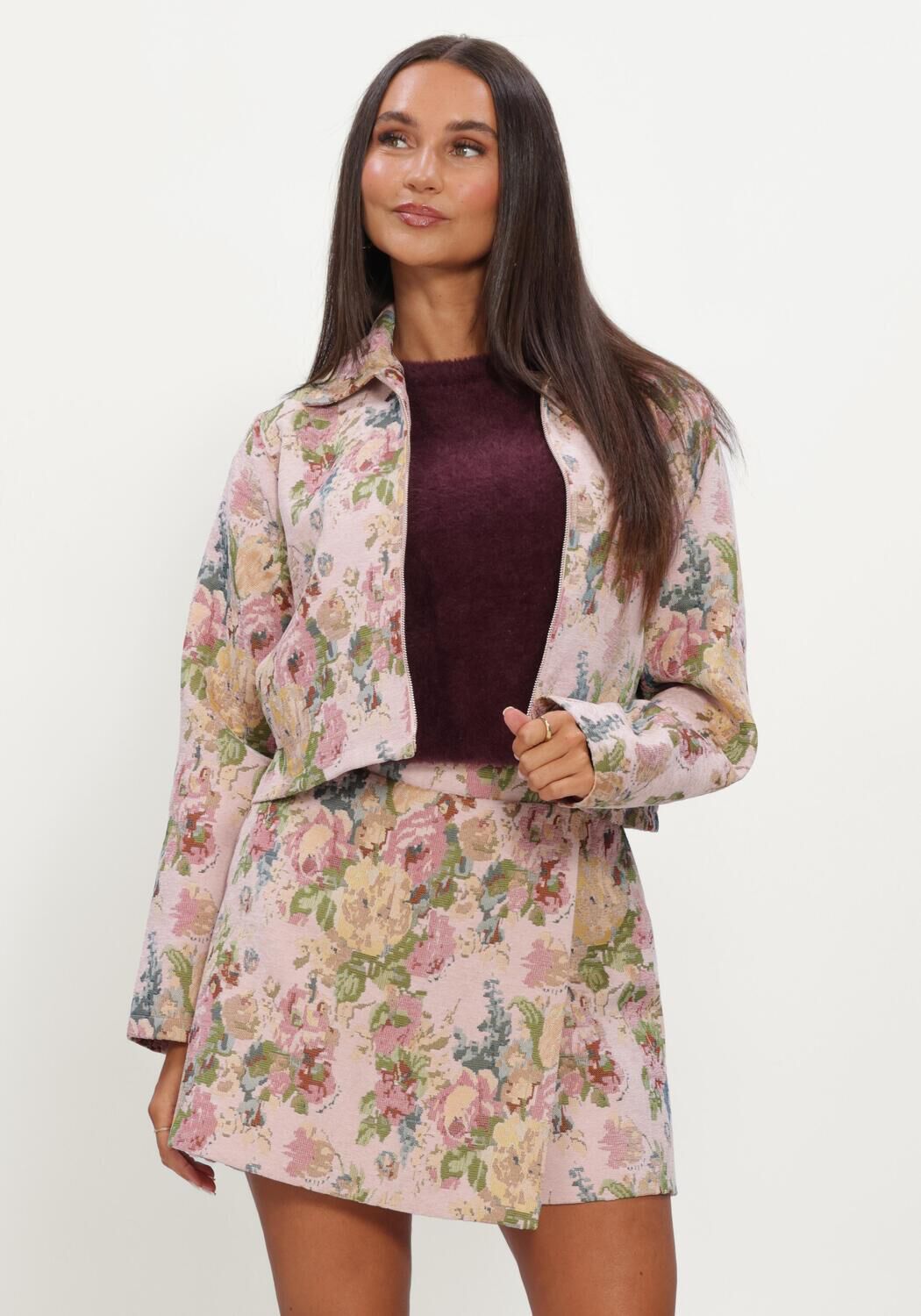 YDENCE Blazer JACKET CALISTO Rose clair - large