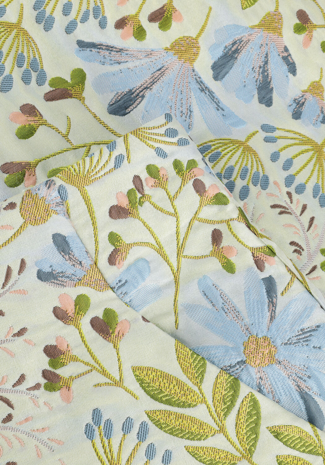 MSCH COPENHAGEN Mini-jupe ALOE W FLORALS Bleu clair - large