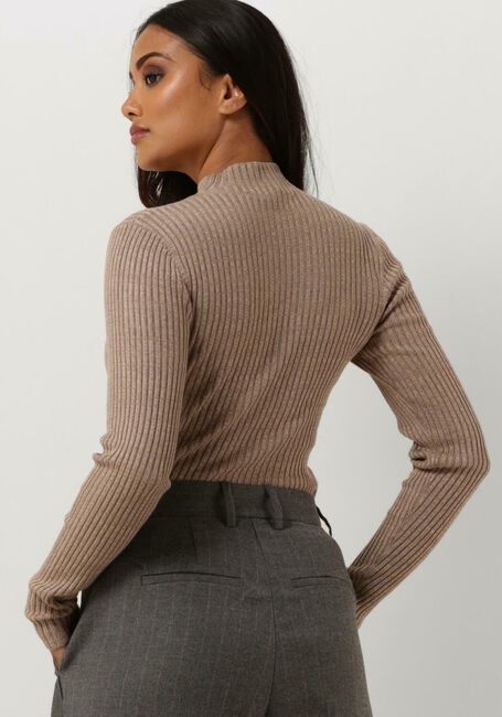 SECOND FEMALE SANKA KNIT T-NECK Hauts & T-shirts en marron - large