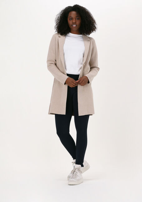 KNIT-TED Gilet SAMMIE CARDIGAN en taupe - large