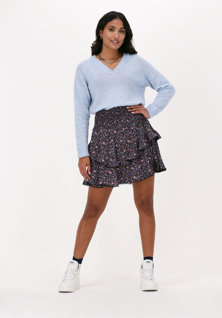 Lichtblauwe SELECTED WOMEN Trui LULU LS KNIT - large